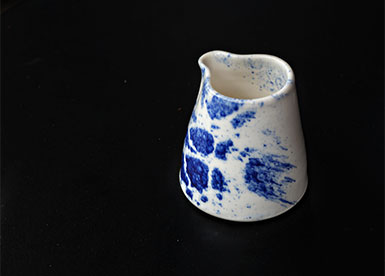 Rosies pottery milk jug
